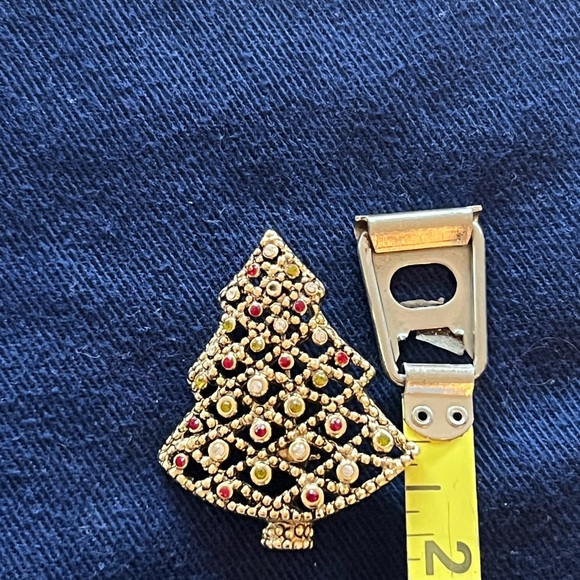 Christmas's tree brooch. - Picture 4 of 4